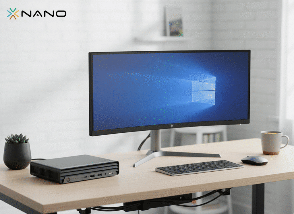 HP Pro Mini 400 G9 PC-in istifadə mühiti