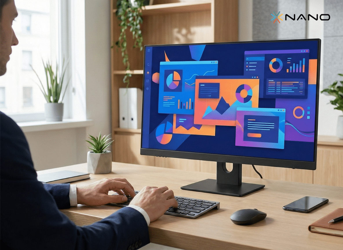 Kompakt və güclü ofis kompüteri: Lapp WorkDesk